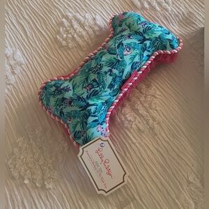 Brand new Lilly Pulitzer dog toy